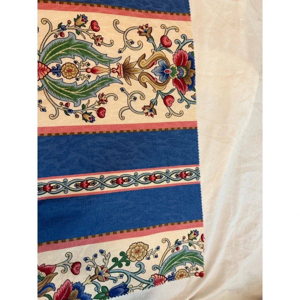 VTG new Lot of 7 flower print floral designs fabrics various size samples colors